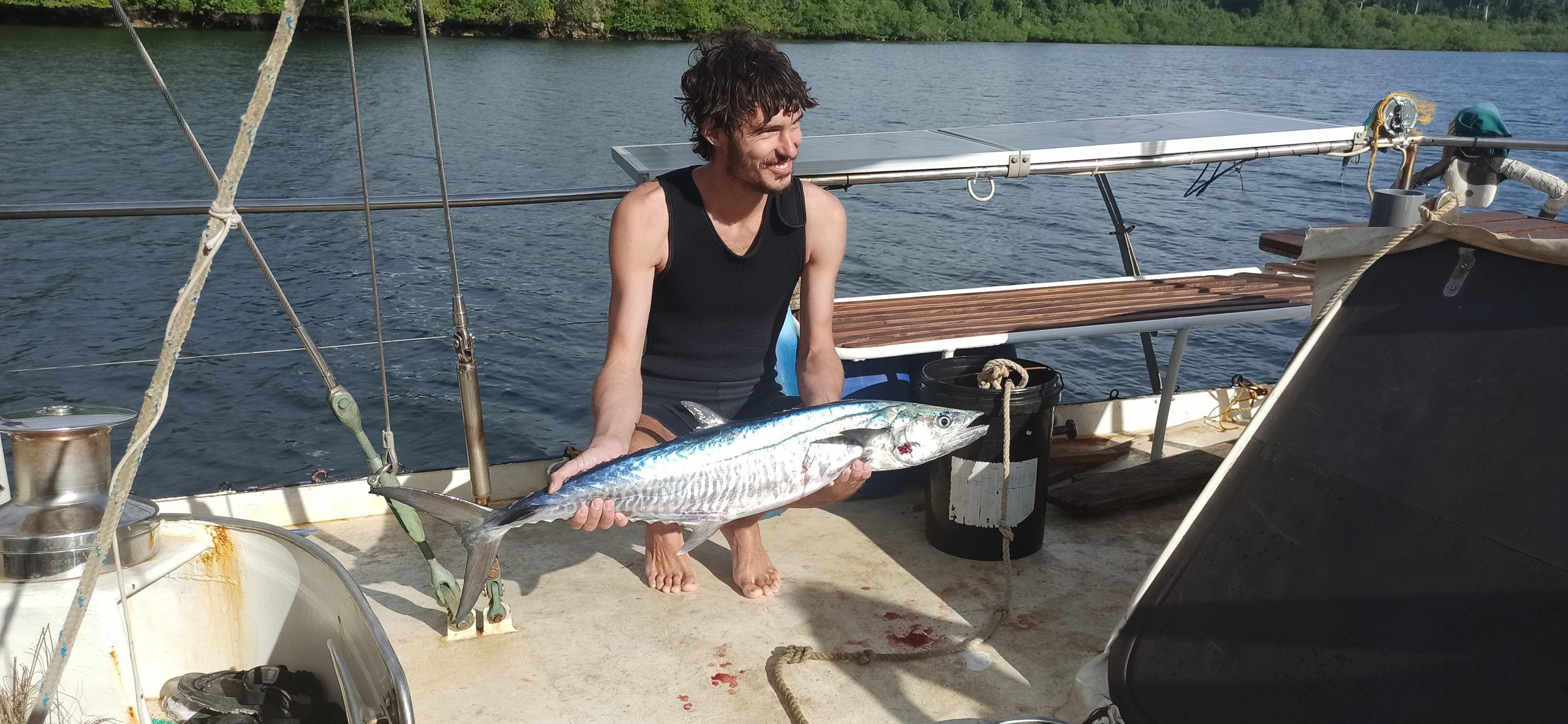 Spearfishing on Karaka
