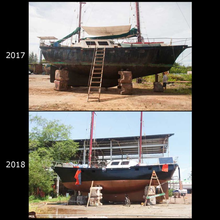 the refit : the hull
